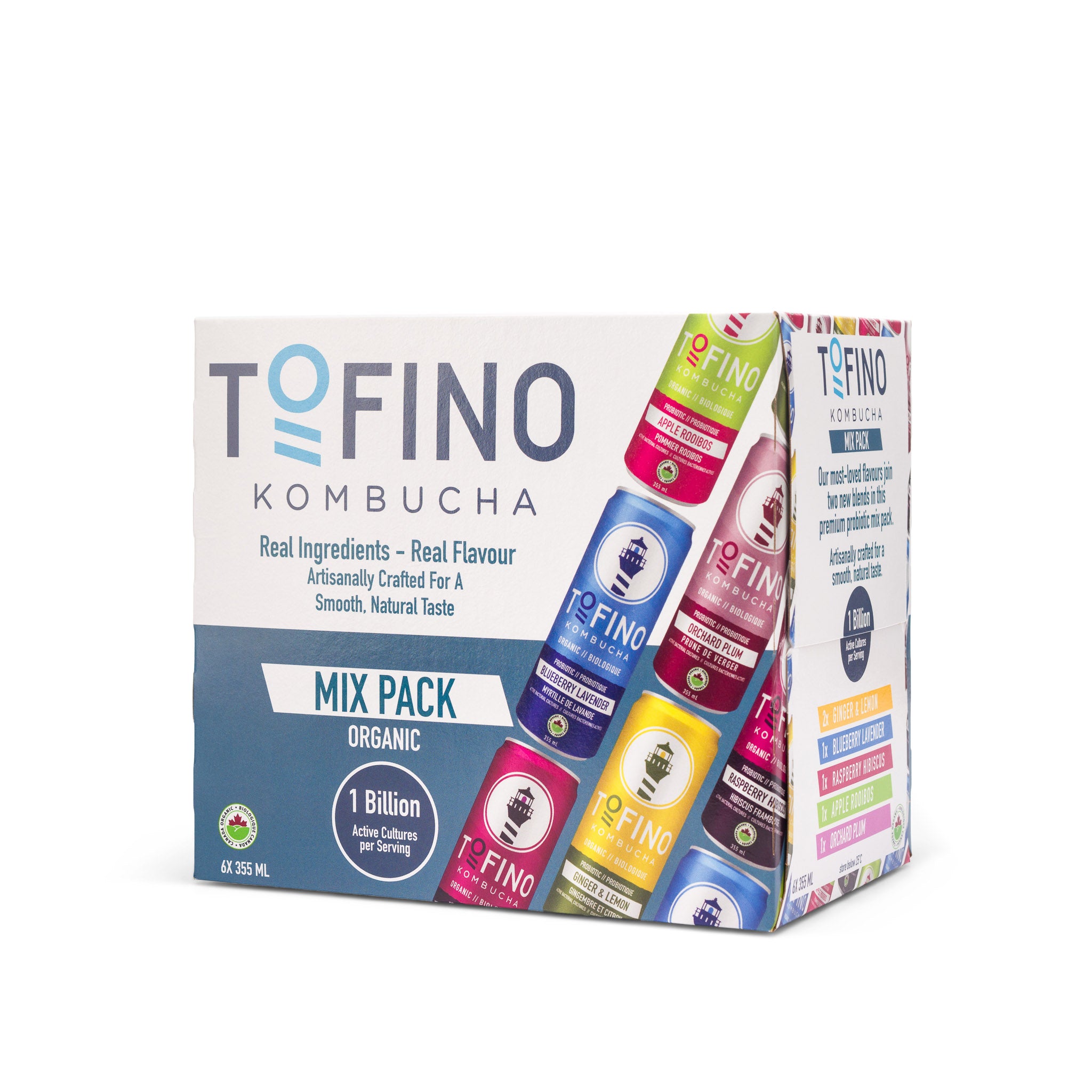 Probiotic Kombucha Mix Pack (4x6pk)